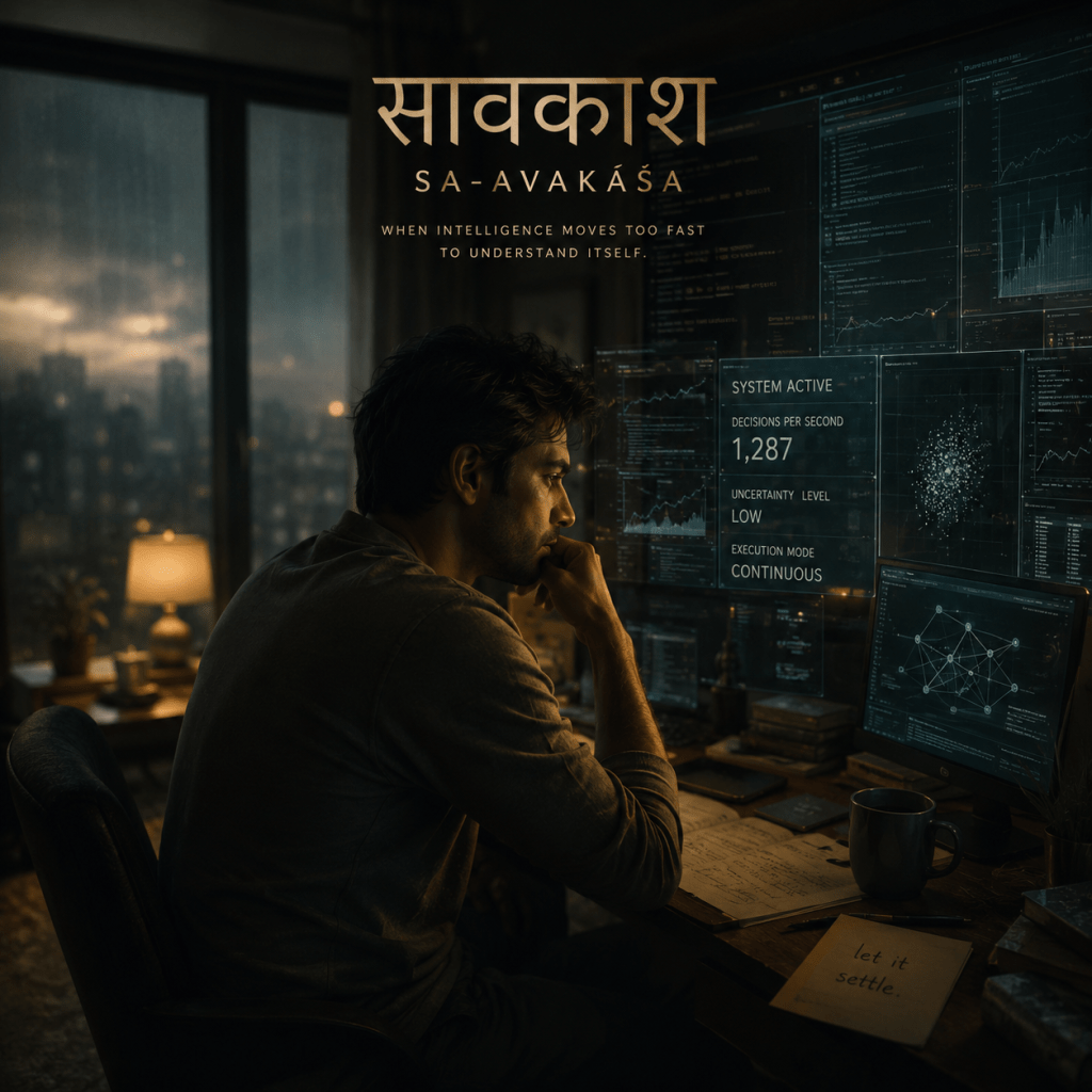 सावकाश (SA-AVAKĀŚA)